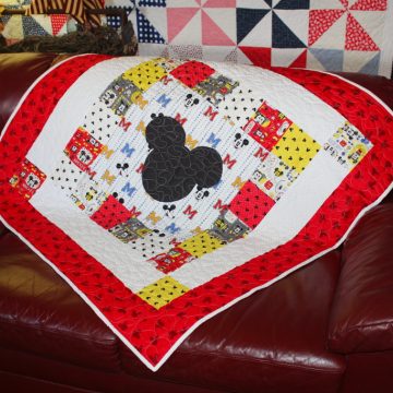 Mickey Baby Quilt