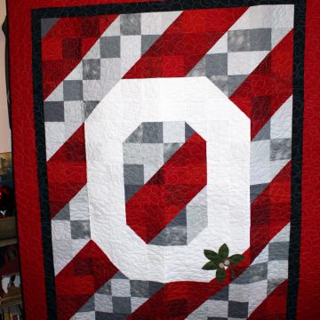 Buckeye Champions Small Lap Quilt