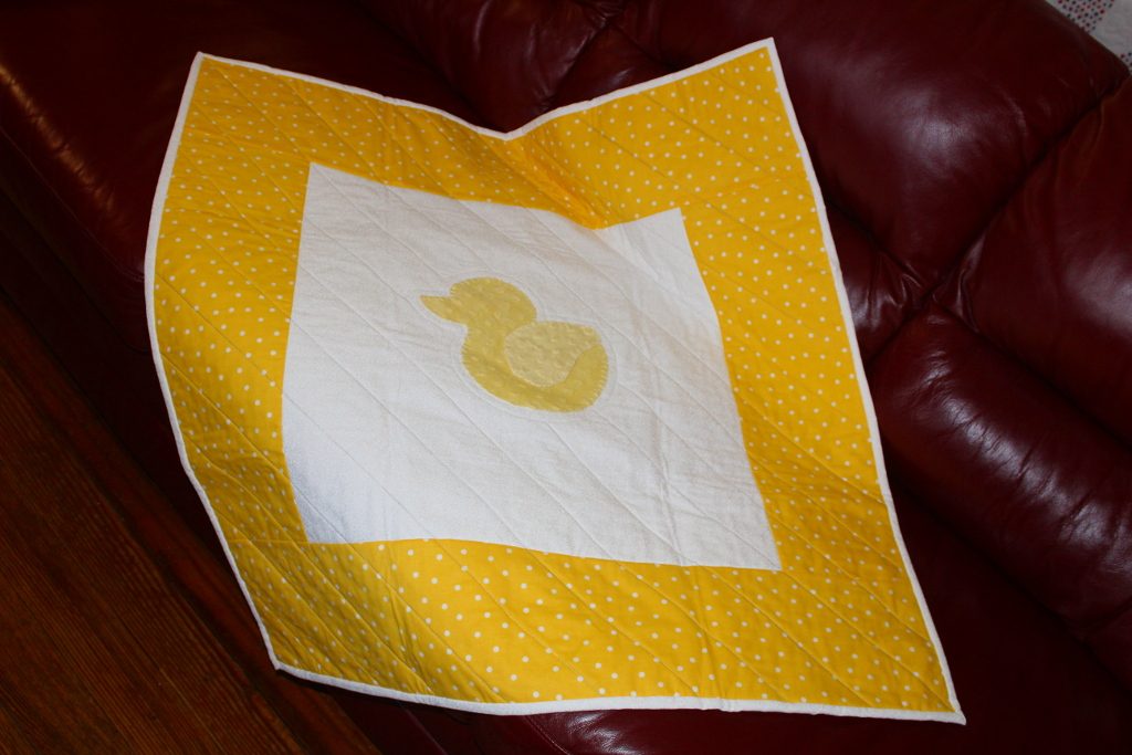 Rubber Ducky Baby Quilt Stitch by Stitch Quilting