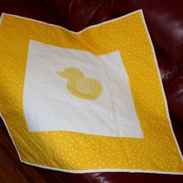 Rubber Ducky Baby Quilt