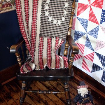 Table Topper Rag Flag