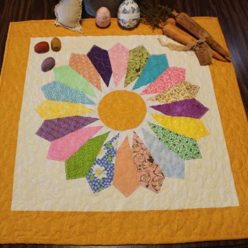 Spring Sunburst Table Topper