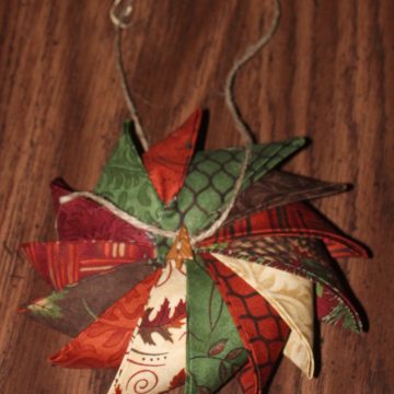 Northwoods Prairie Star Ornament