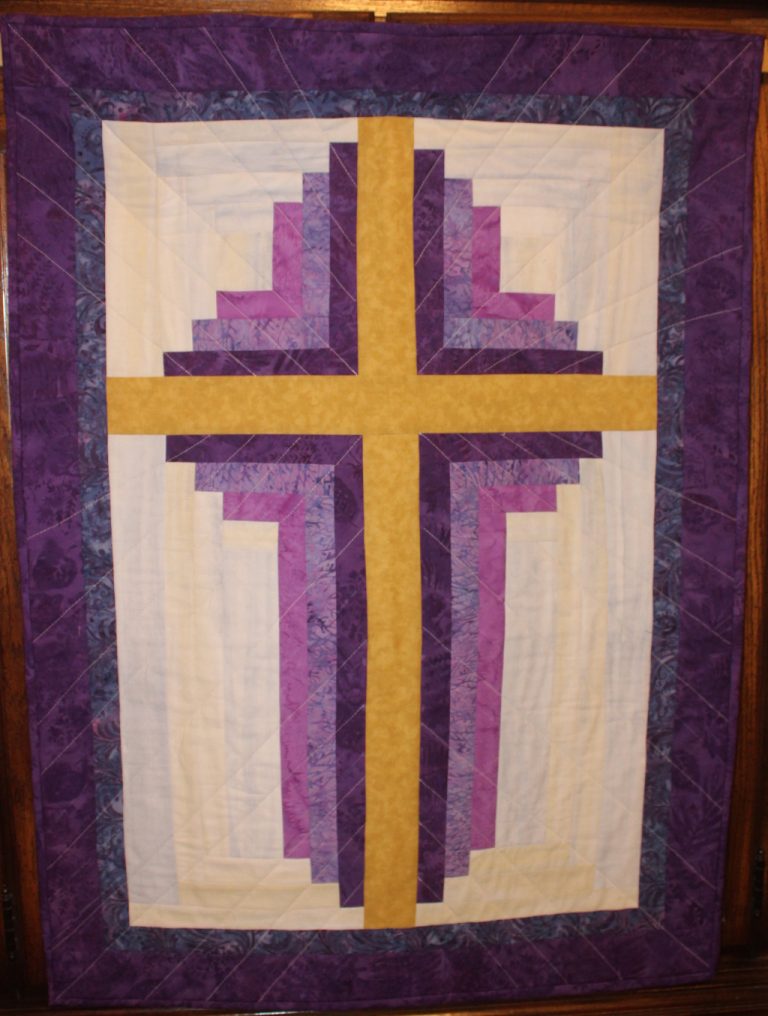 Cross Wall Hanging Stitch by Stitch Quilting