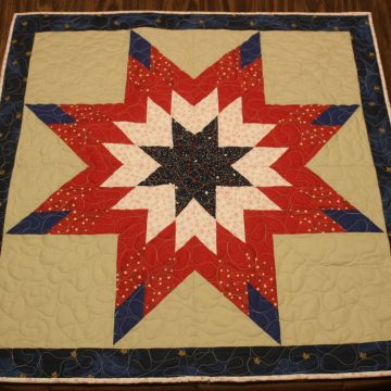 Lone Star Wall Hanging or Table Topper