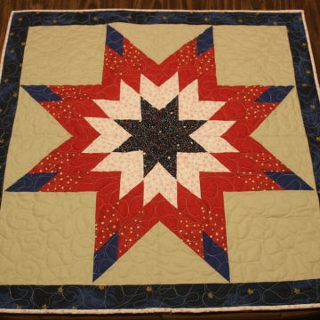 Lone Star Wall Hanging or Table Topper