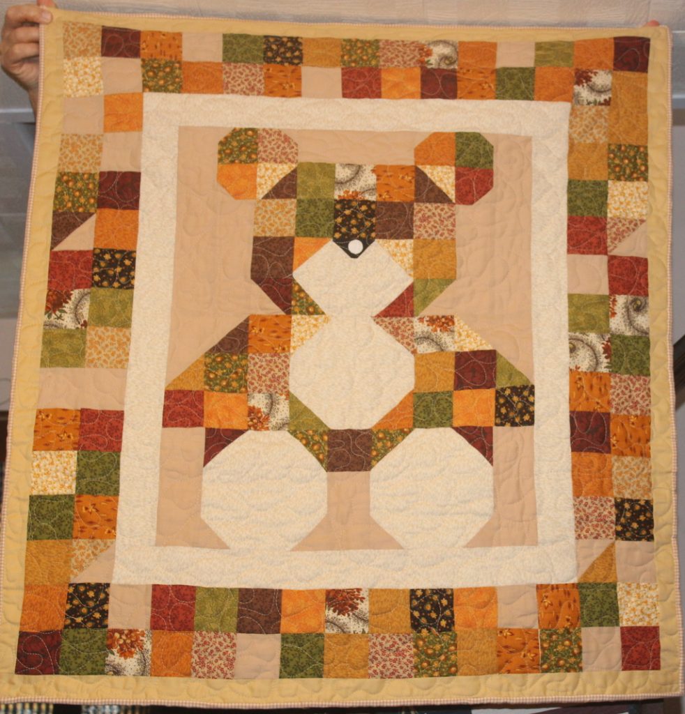 Patchwork Teddy Bear | Stitch by Stitch Quilting